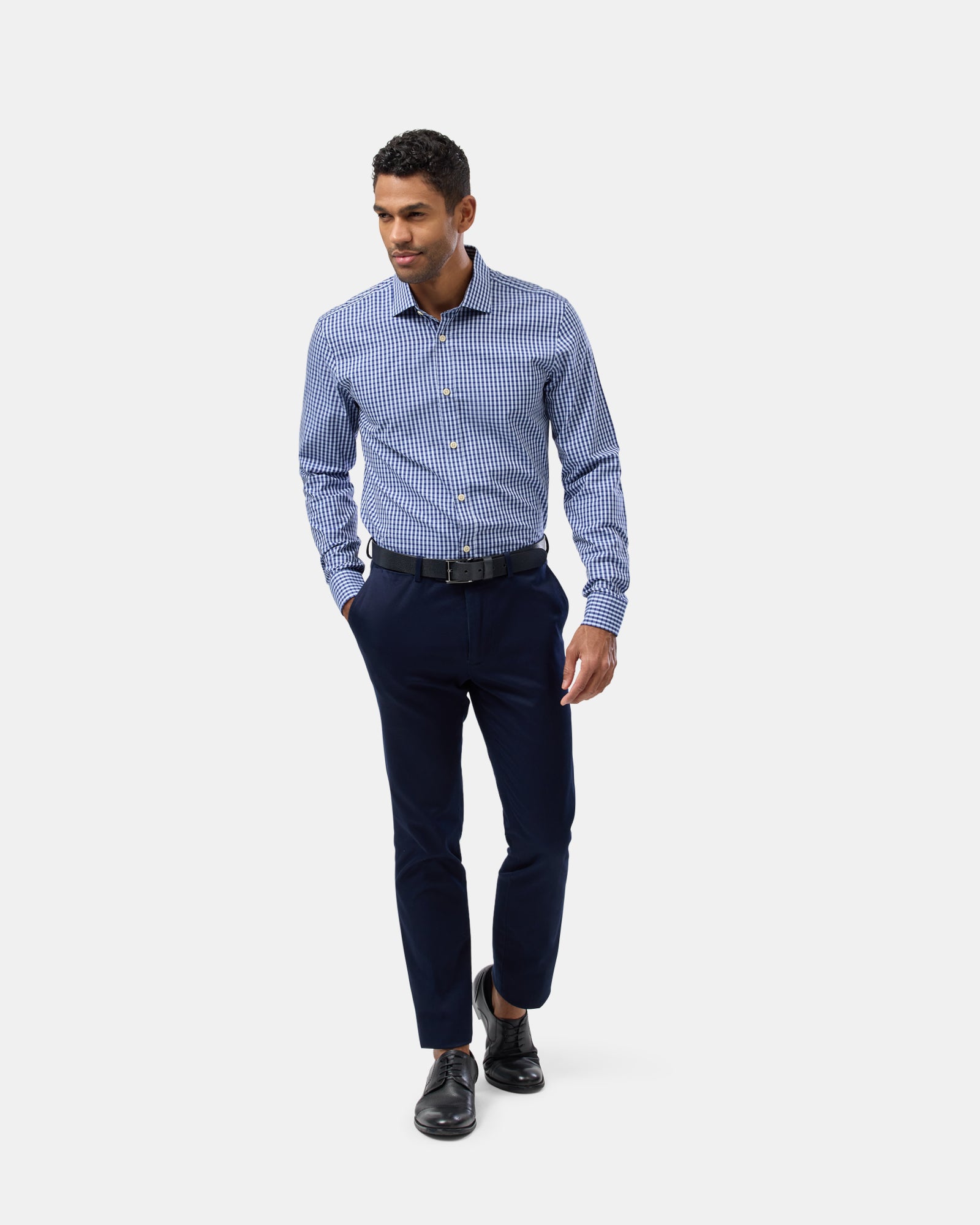 Check Slim Fit Dress Shirt