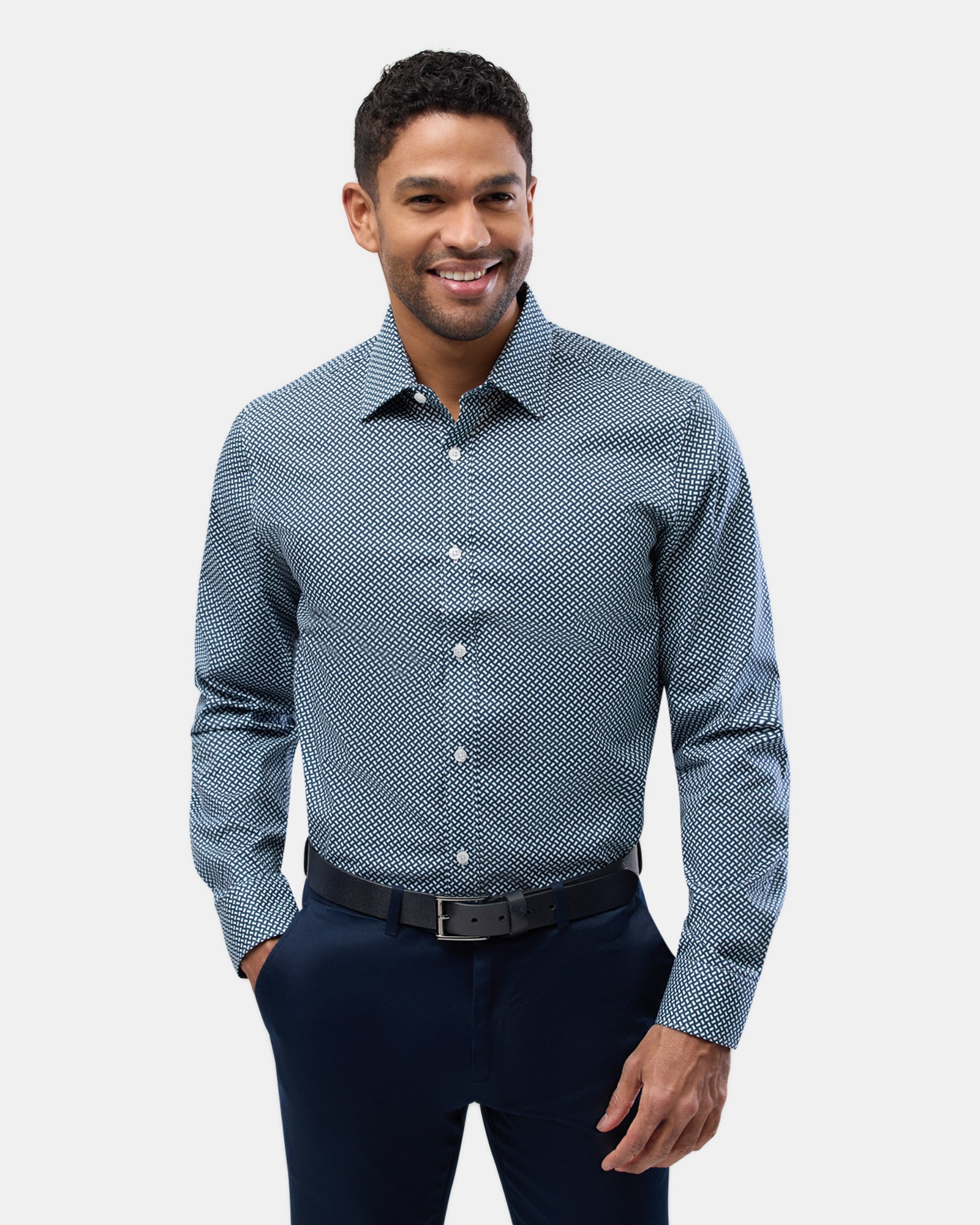 STRETCH PERFORMANCE REG FIT SHIRT