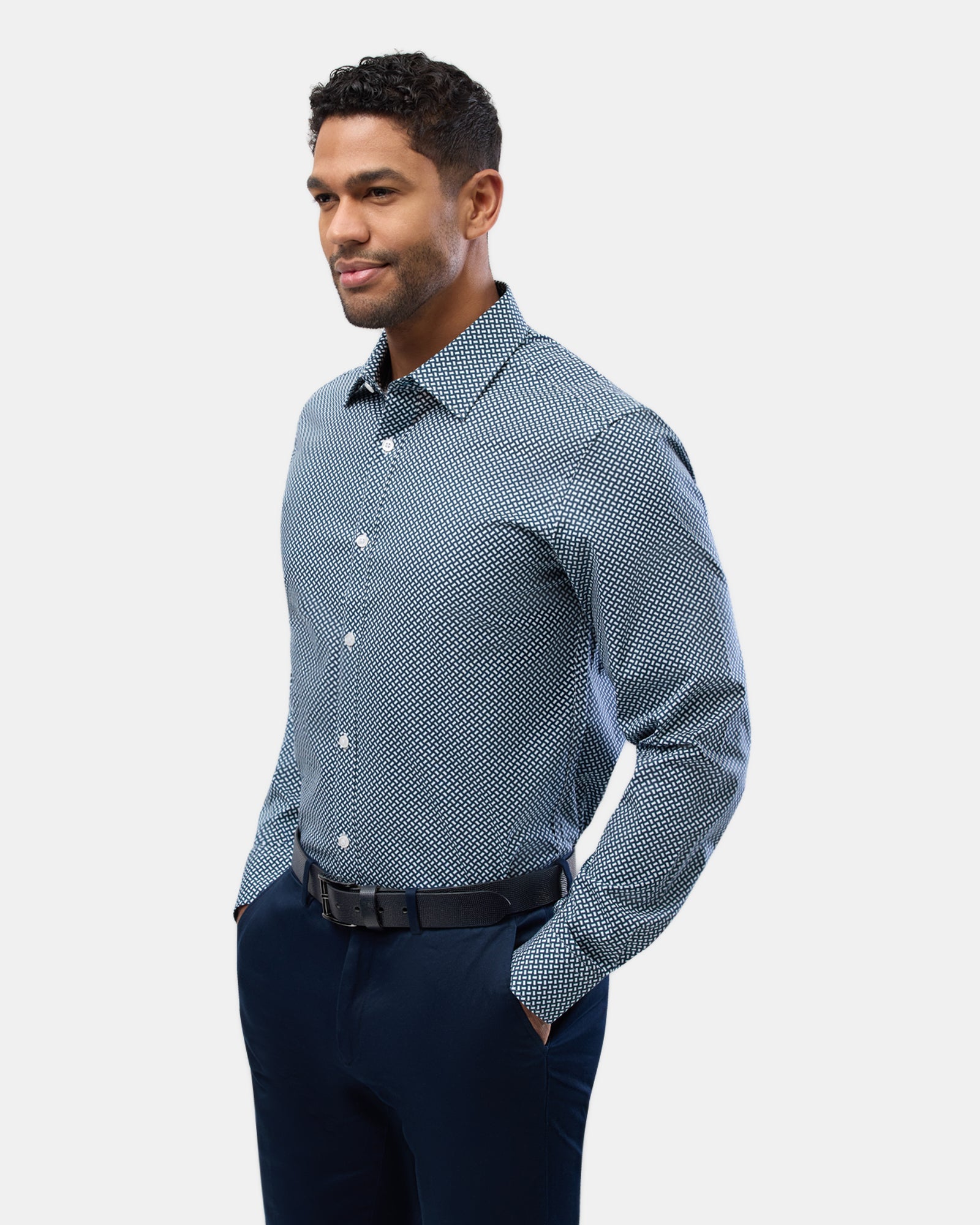 STRETCH PERFORMANCE REG FIT SHIRT