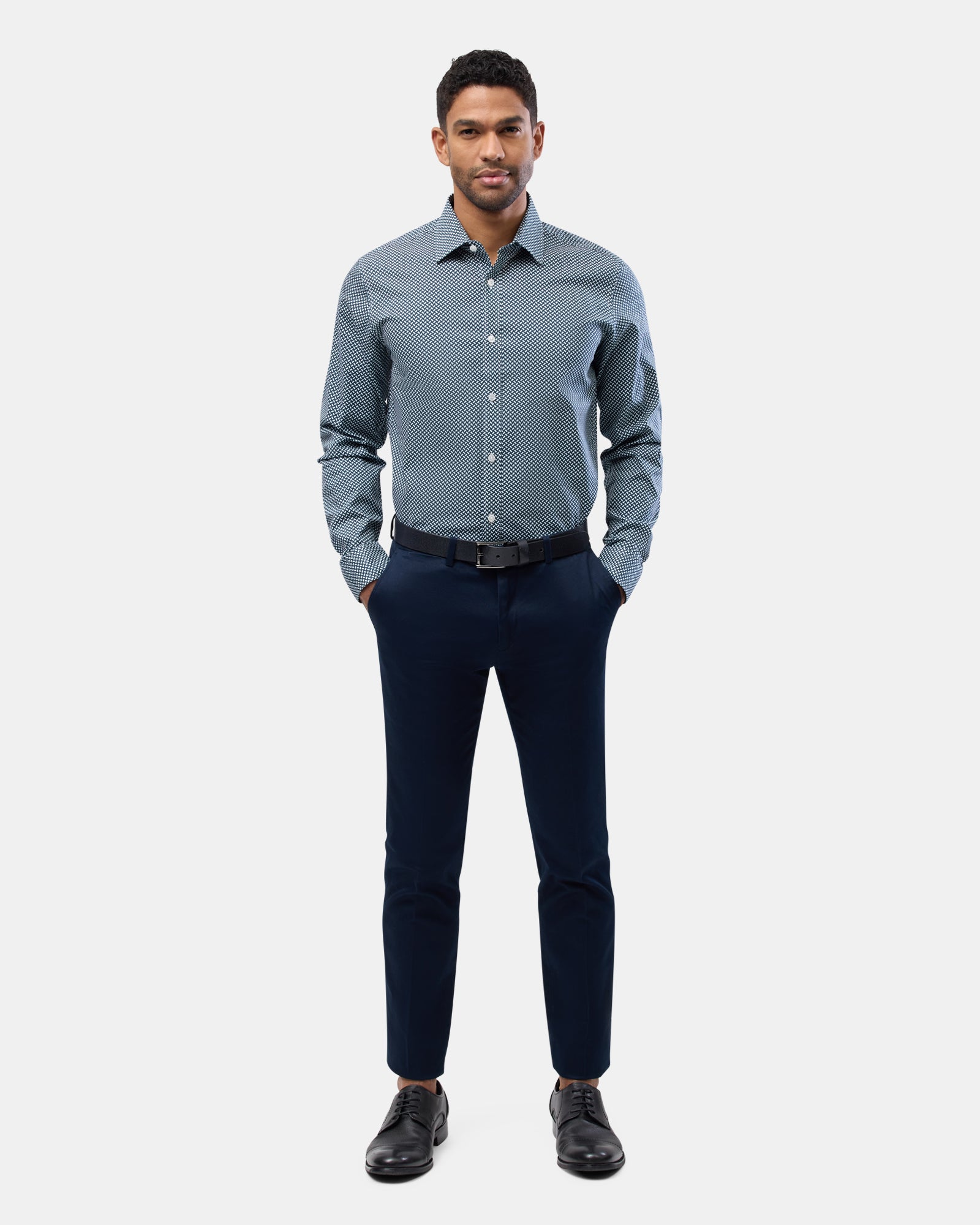 STRETCH PERFORMANCE REG FIT SHIRT