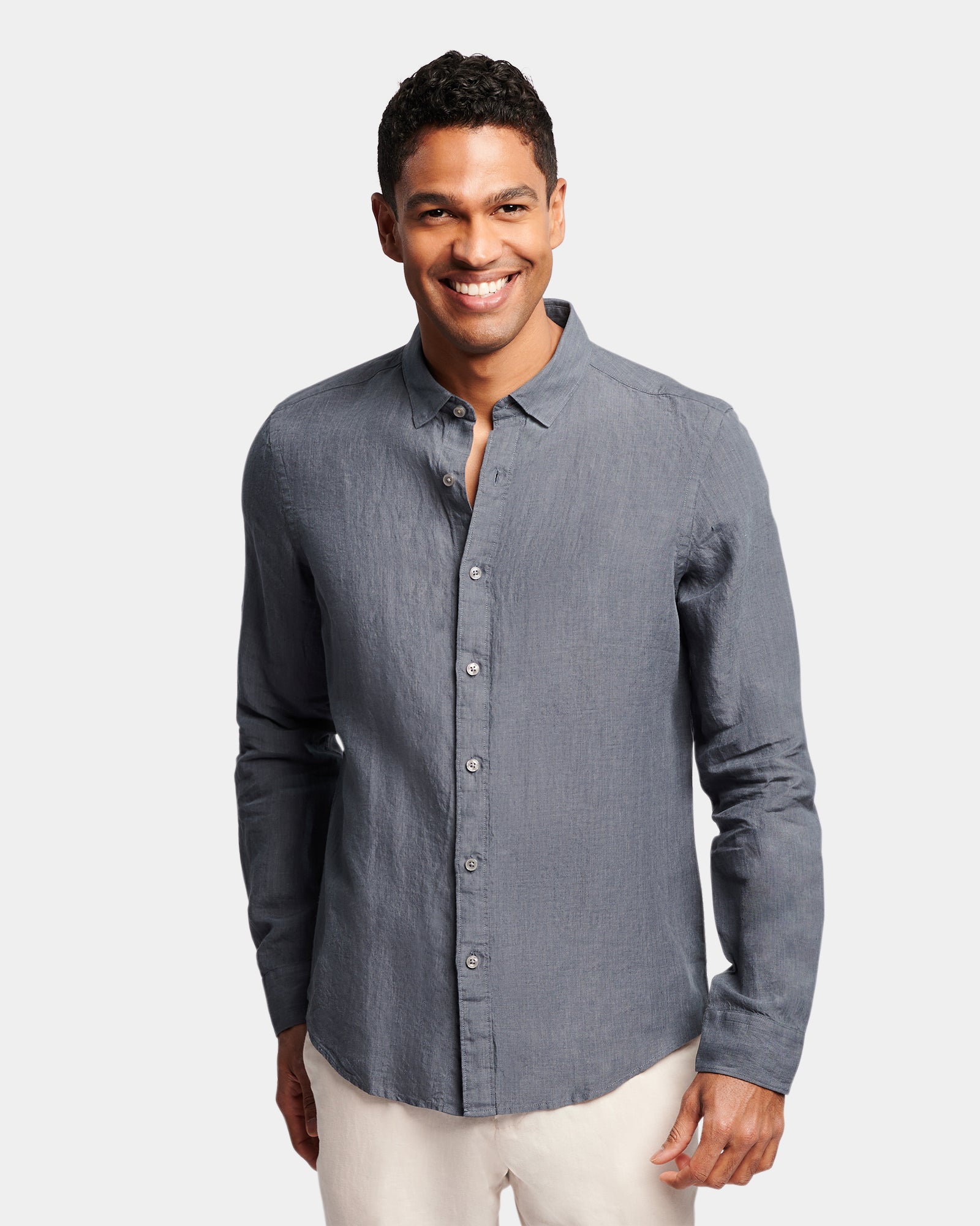 Plain Linen Casual Shirt